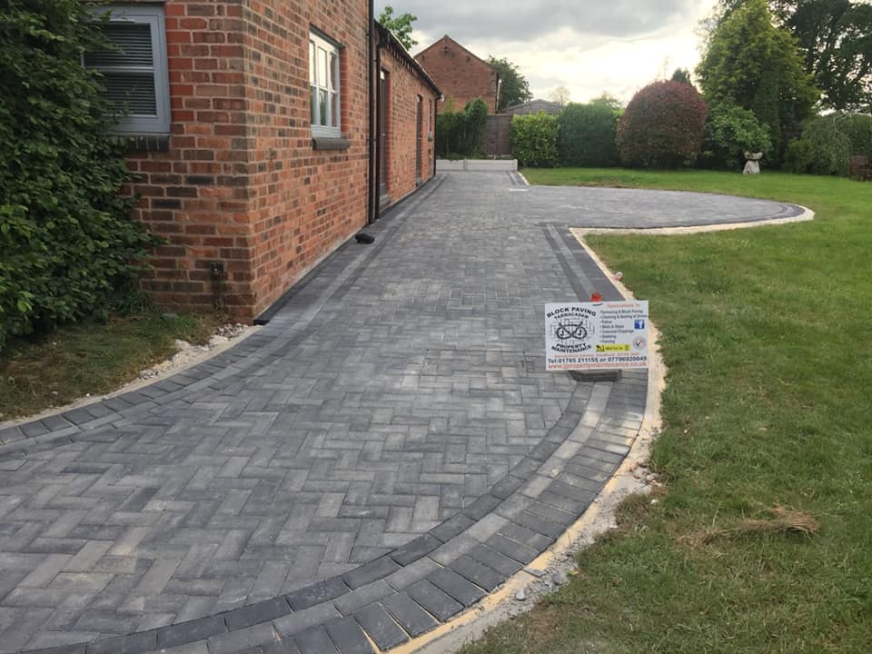 block paving, stafford