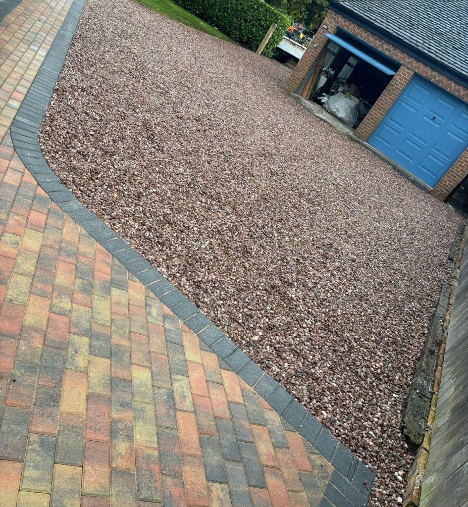 gravel driveway, stafford