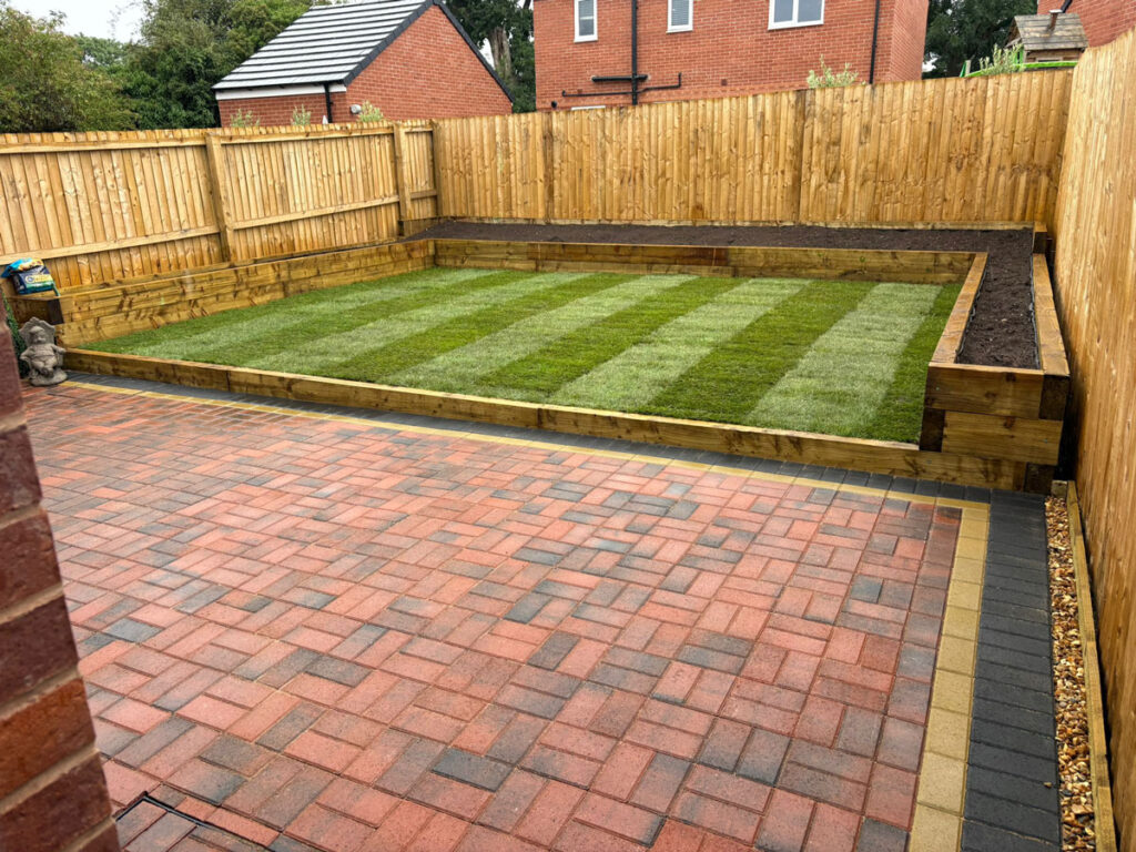 landscaping job, stafford